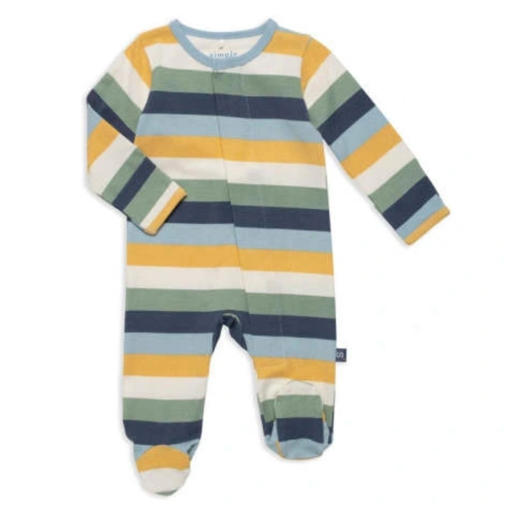NWT Magnetic Me Colorful Striped Kids One Piece
